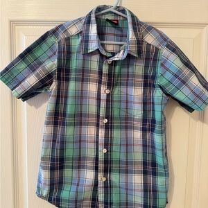Boys WRANGLER Plaid Dress Shirt